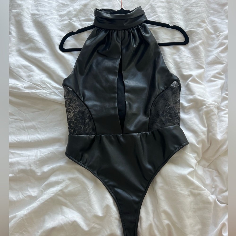 Leather Body Suit